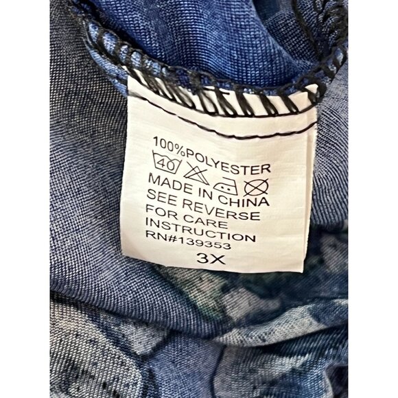 Ace Fashion Dress Womens Plus Size 3X Sundress Maxi Long Floral Work Casual Boho - Picture 13 of 14